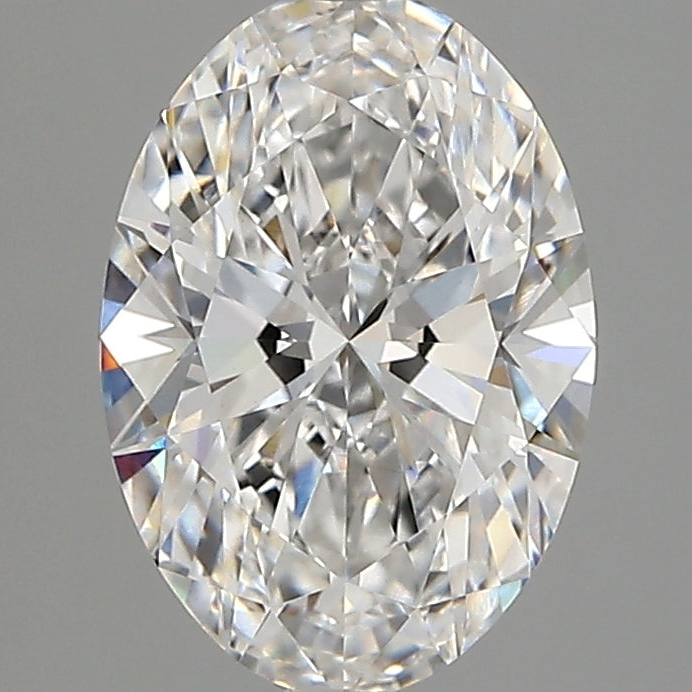 2,00 karaat ovale lab-grown diamant, VVS2/E