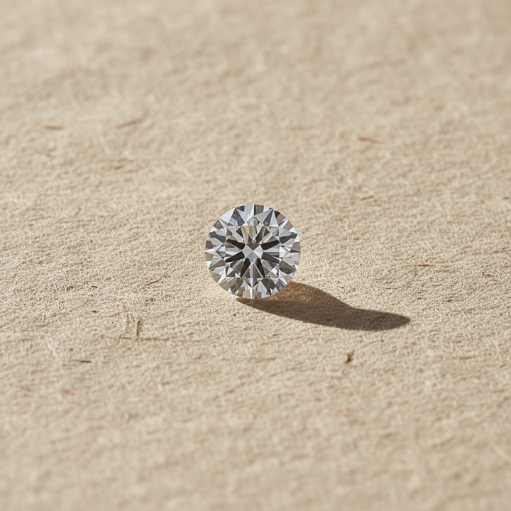 8.00 Carat Round Brilliant F VS1 Lab Grown Diamond Ideal Cut IGI Certified
