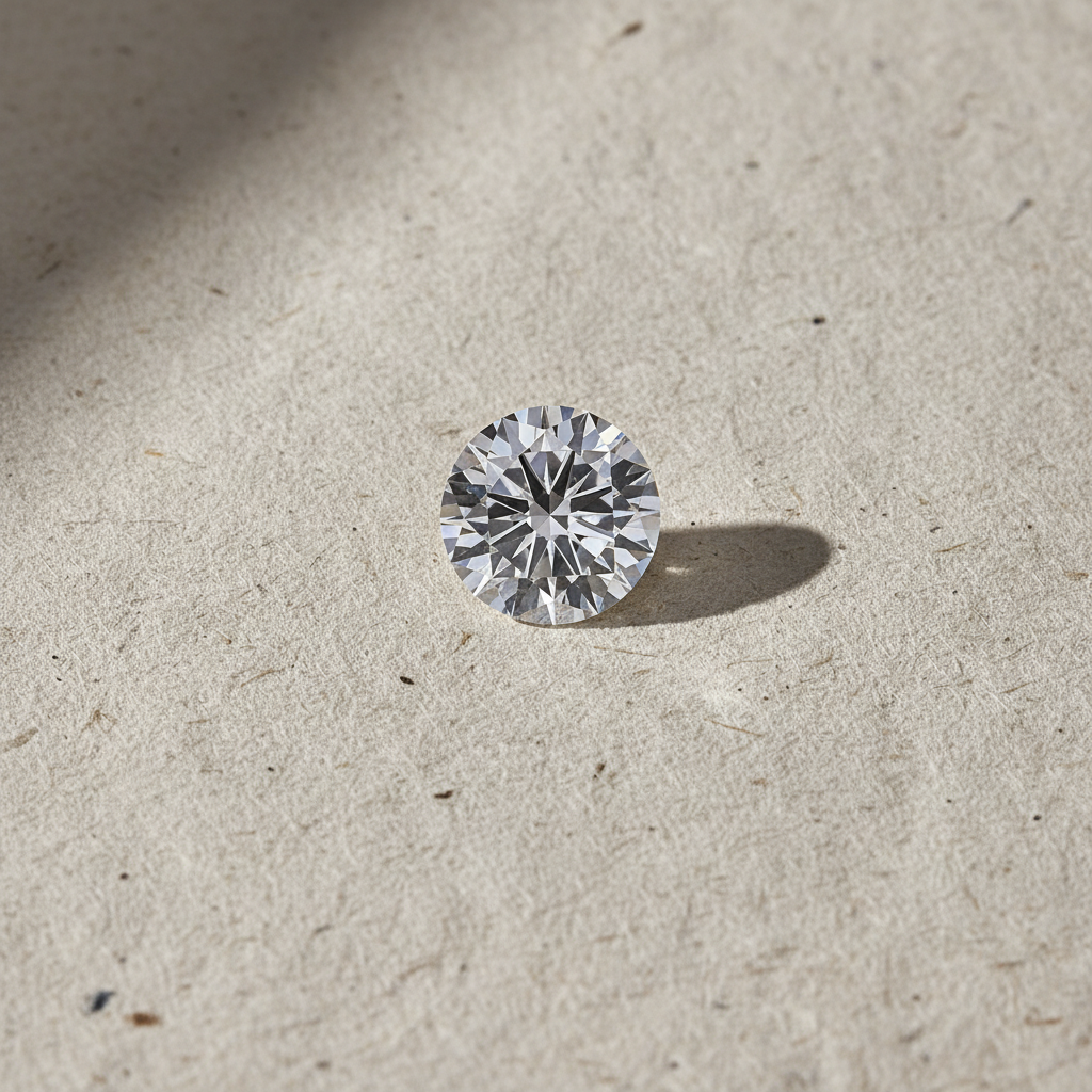 8.01 Carat Round Brilliant F VS1 Lab Grown Diamond Excellent Cut IGI Certified
