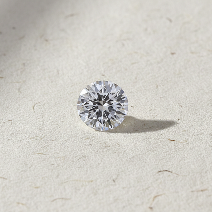 8.03 Carat Round Brilliant F VS2 Lab Grown Diamond Ideal Cut IGI Certified