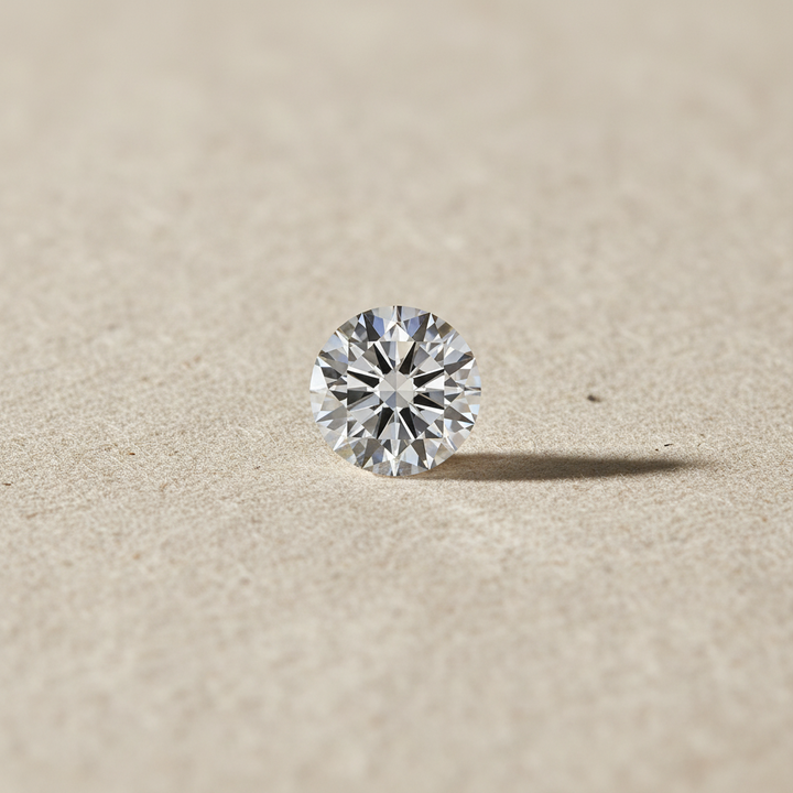 8.04 Carat Round Brilliant F VS1 Lab Grown Diamond Excellent Cut IGI Certified