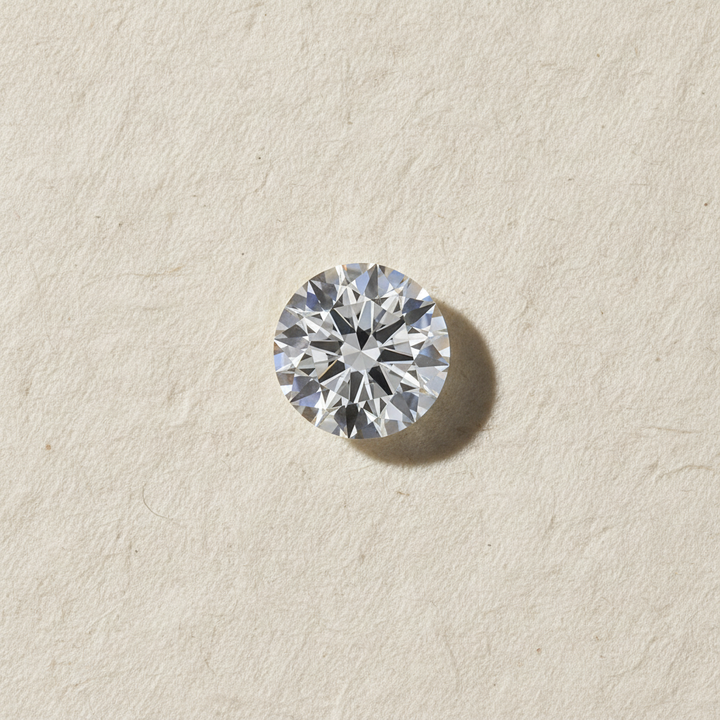 8.09 Carat Round Brilliant F VS1 Lab Grown Diamond Ideal Cut IGI Certified