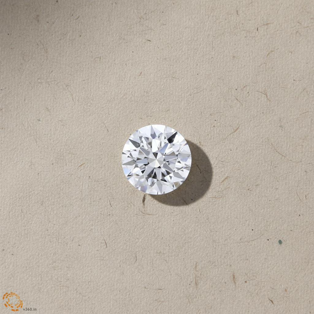 8.50 Carat Round Brilliant F VVS2 Lab Grown Diamond Ideal Cut IGI Certified