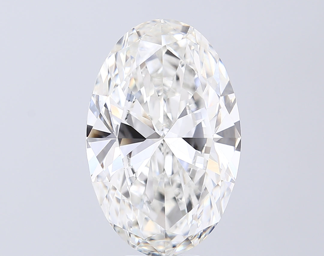 8.00 Carat Oval Lab Grown Diamond VS1F