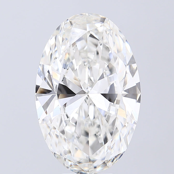 8,00 karaat ovale laboratorium-gegroeide diamant VS1F