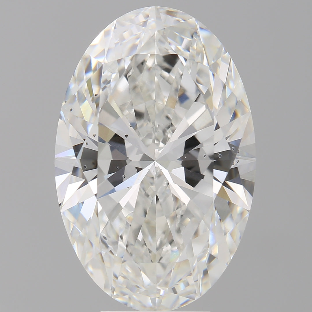 8,00 Karat ovaler, im Labor gezüchteter Diamant VS2F