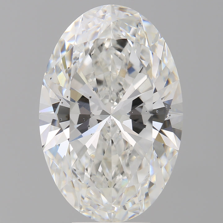 8,00 karaat ovale laboratorium-gegroeide diamant VS2F
