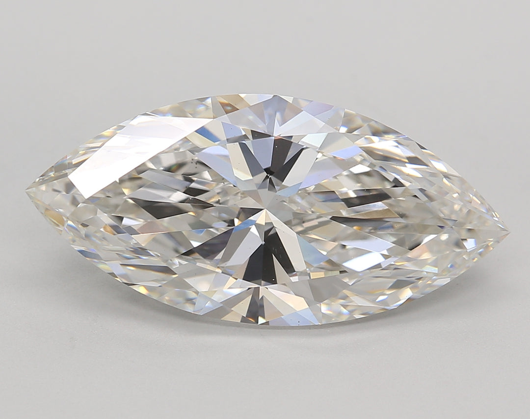 8.01 CT Marquise Cut Lab-Grown Diamond (G Color, VS1 Clarity)