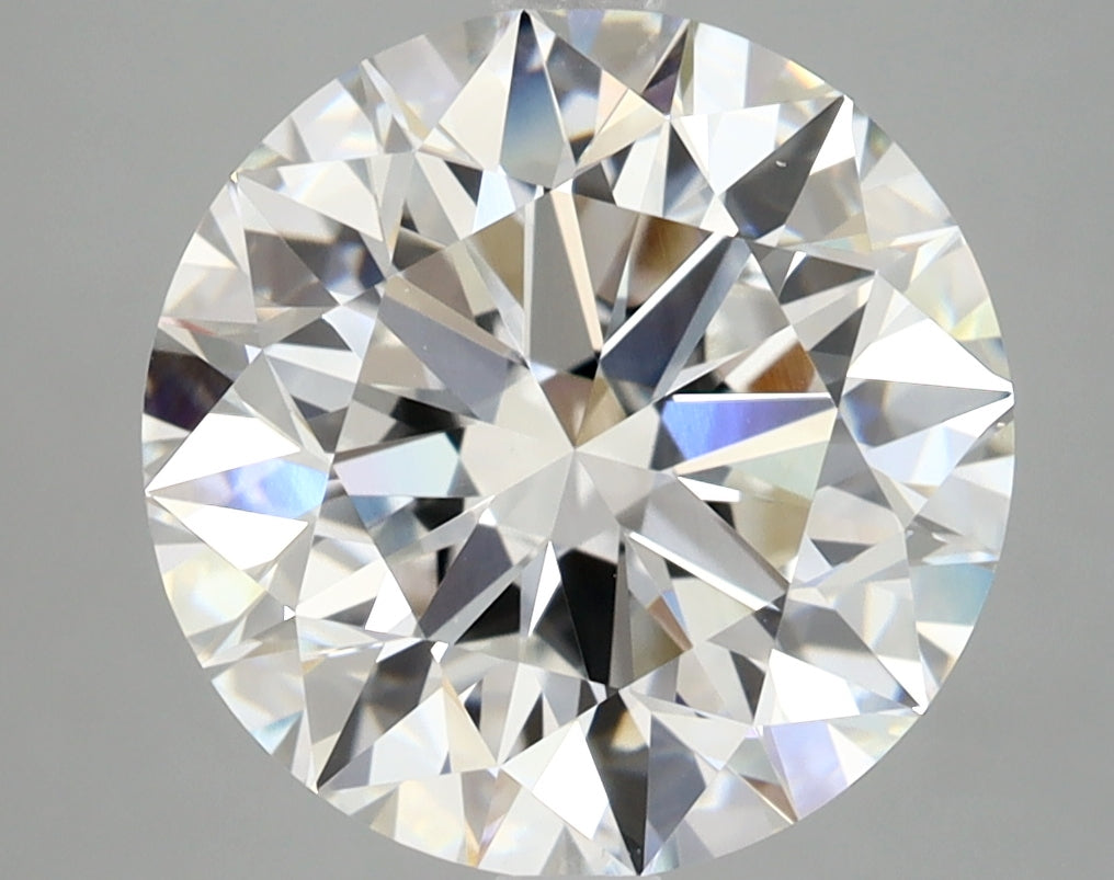 Diamant rond brillant cultivé en laboratoire de 8,02 carats VVS2F