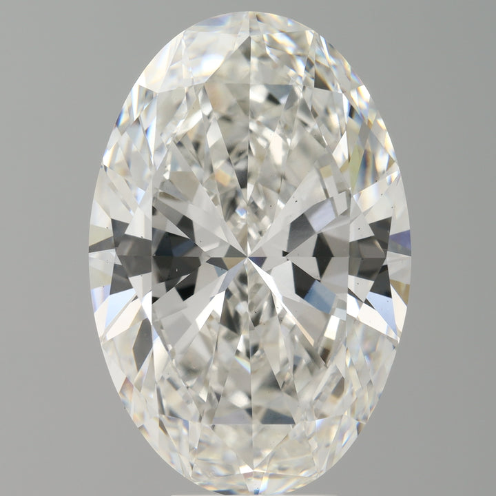 8,03 karaat ovale laboratorium-gegroeide diamant VS2F
