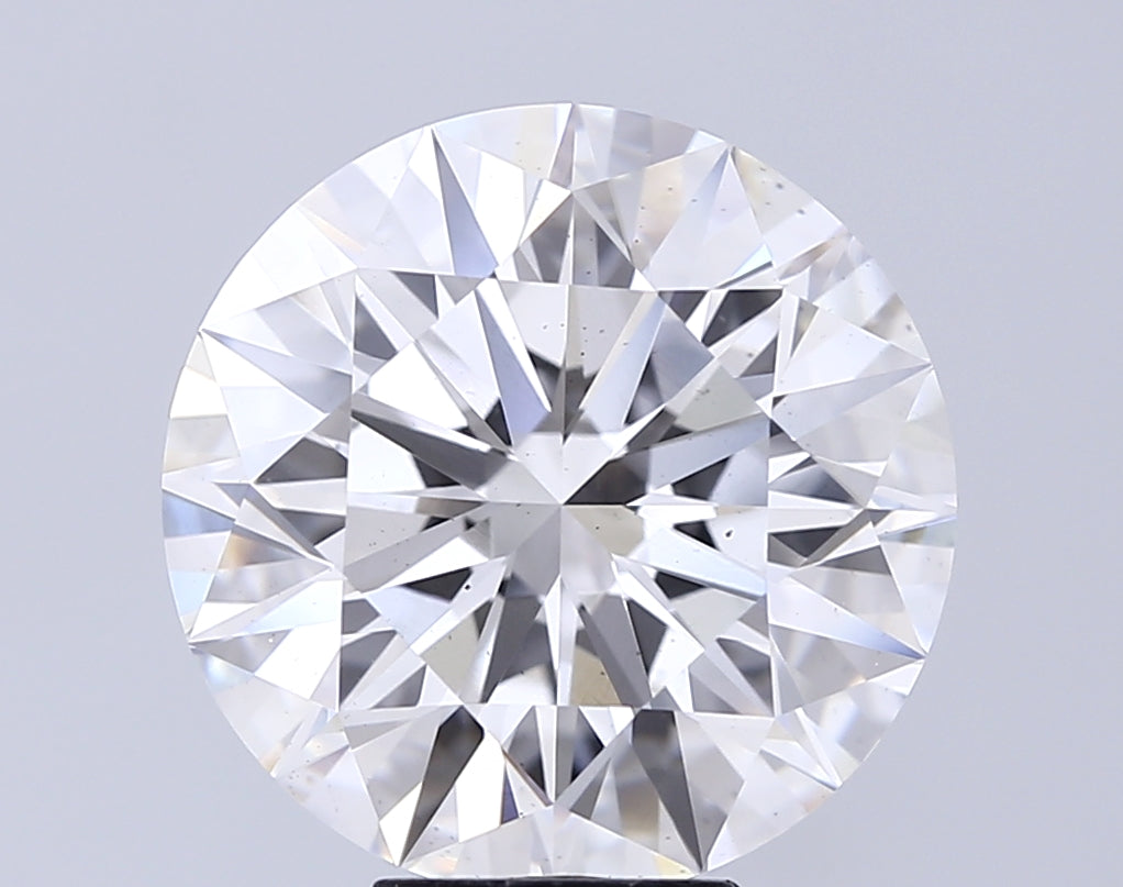 8,03 Karat runder, brillanter, im Labor gezüchteter Diamant VS2F