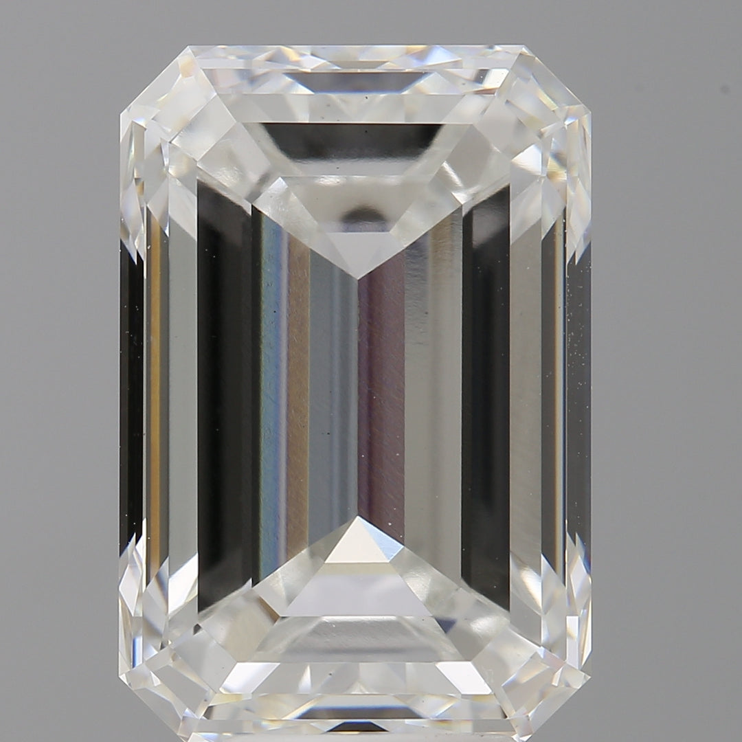 8.04 Carat Emerald Cut Lab Grown Diamond VS1F