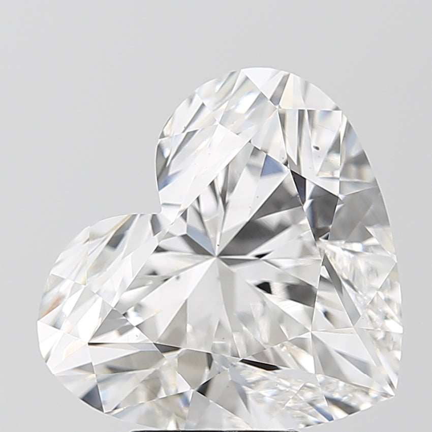 8,04 Karat herzförmiger, im Labor gezüchteter Diamant VS2E