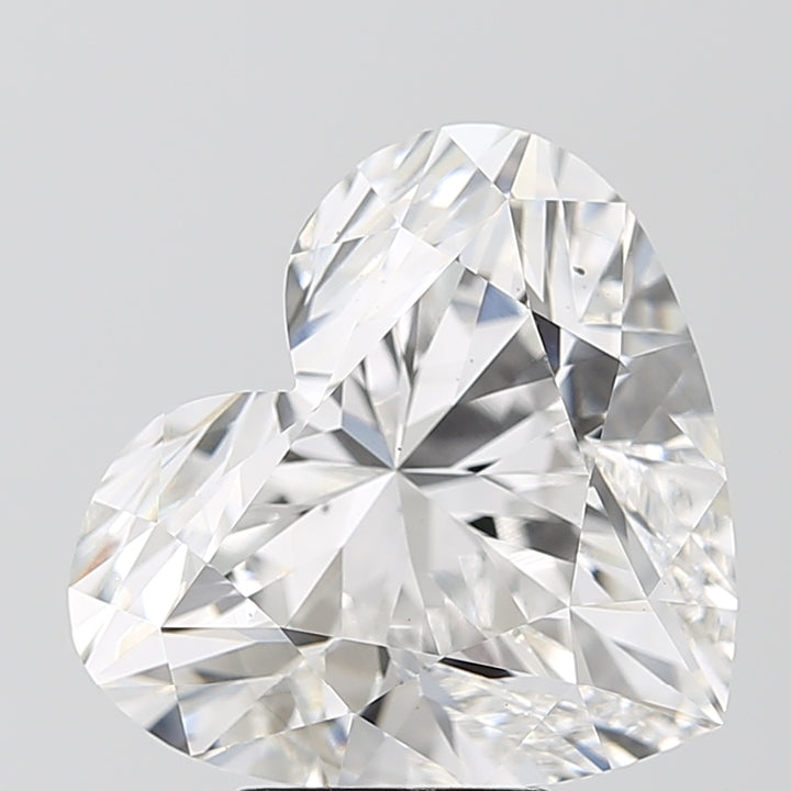 8,04 Karat herzförmiger, im Labor gezüchteter Diamant VS2E