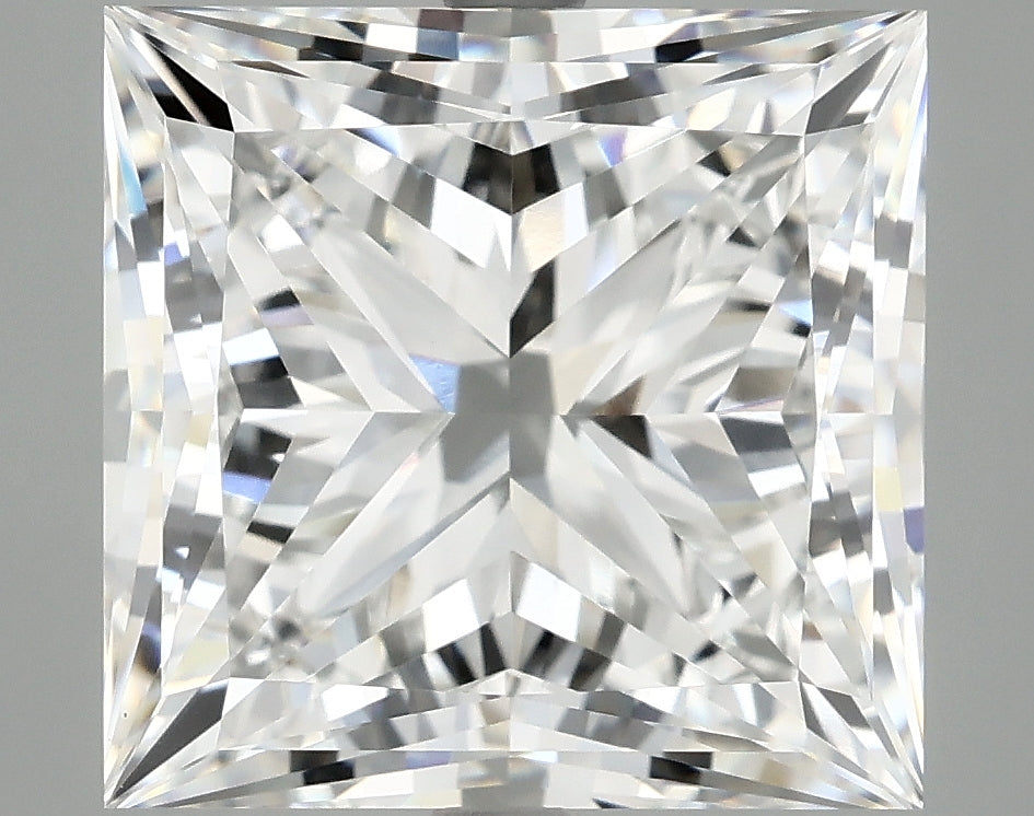 8.04 Carat Princess Cut Lab Grown Diamond VVS2F
