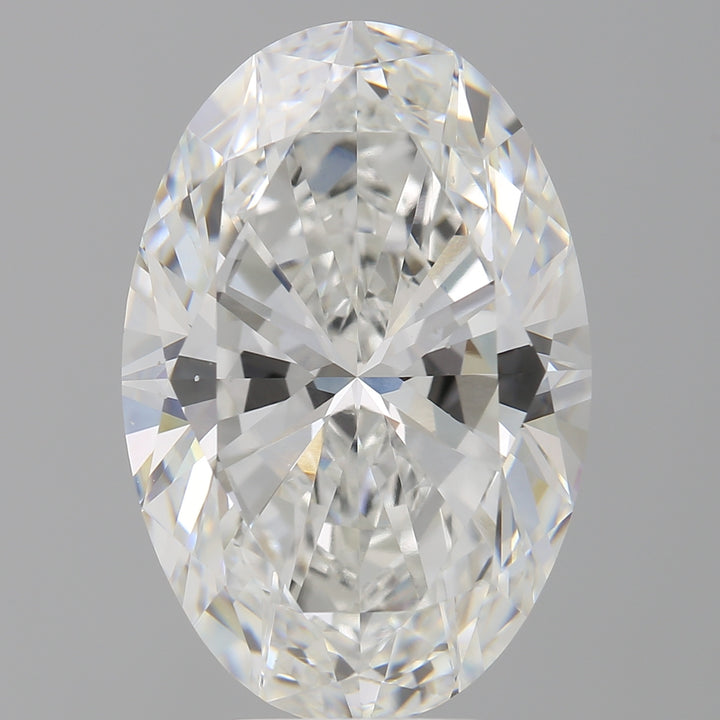 8,05 karaat ovale laboratorium-gegroeide diamant VS2F