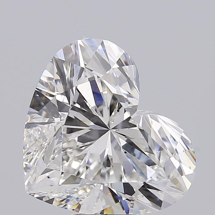 8.07 Carat Heart Shape Lab Grown Diamond VS2F