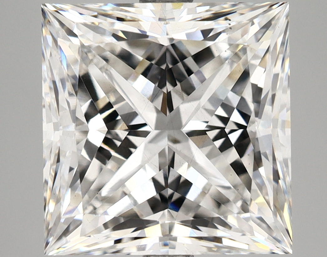 8.07 Carat Princess Cut Lab Grown Diamond VS2F