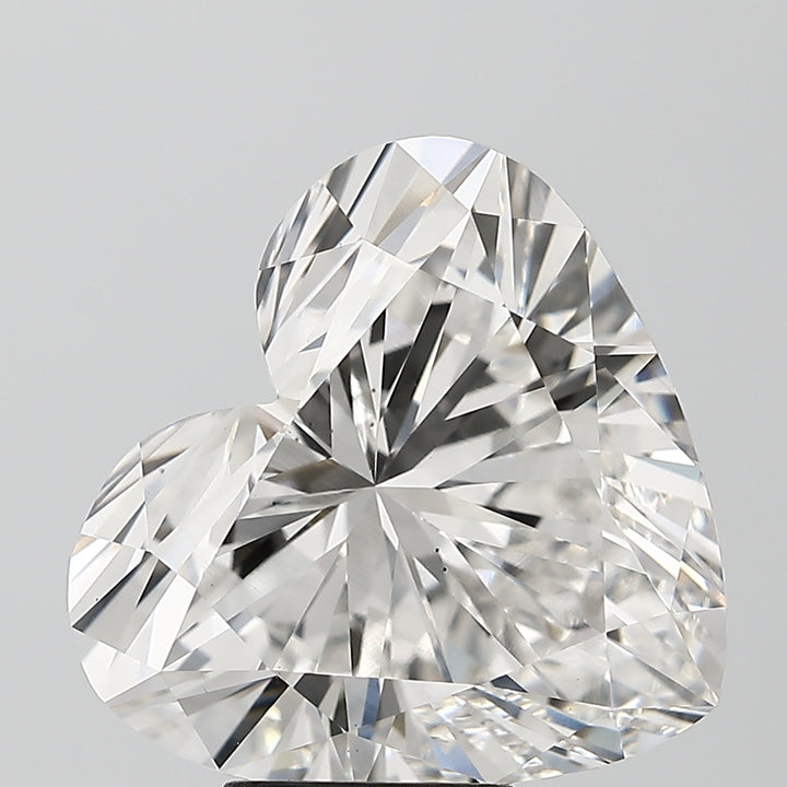 8.08 Carat Heart Shape Lab Grown Diamond VS2F