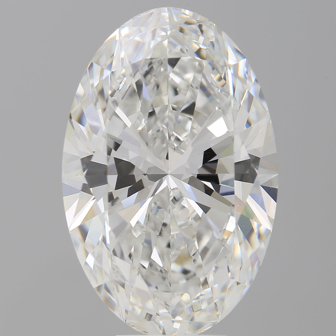8.08 Carat Oval Lab Grown Diamond VS1F