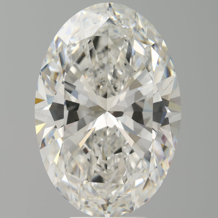 8,09 karaat ovale laboratorium-gegroeide diamant VS1 F