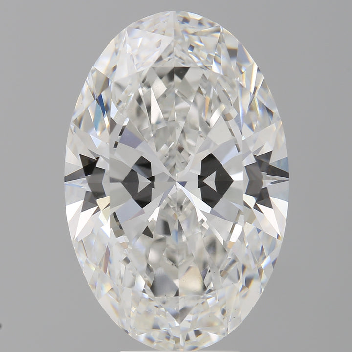 8,09 karaat ovale laboratorium-gegroeide diamant VS1F