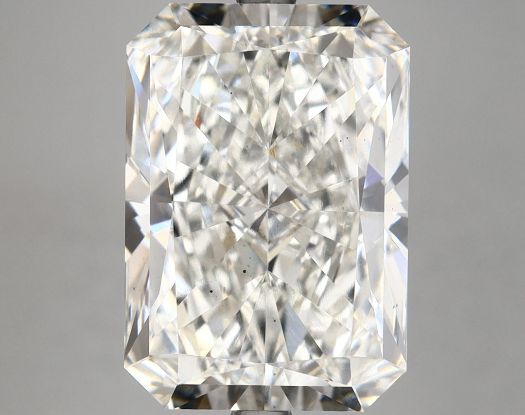 Diamant cultivé en laboratoire taille radiante de 8,16 carats VS2F