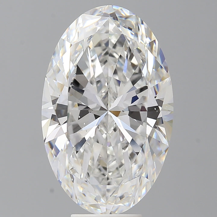 8,45 karaat ovale laboratorium-gegroeide diamant VS2E