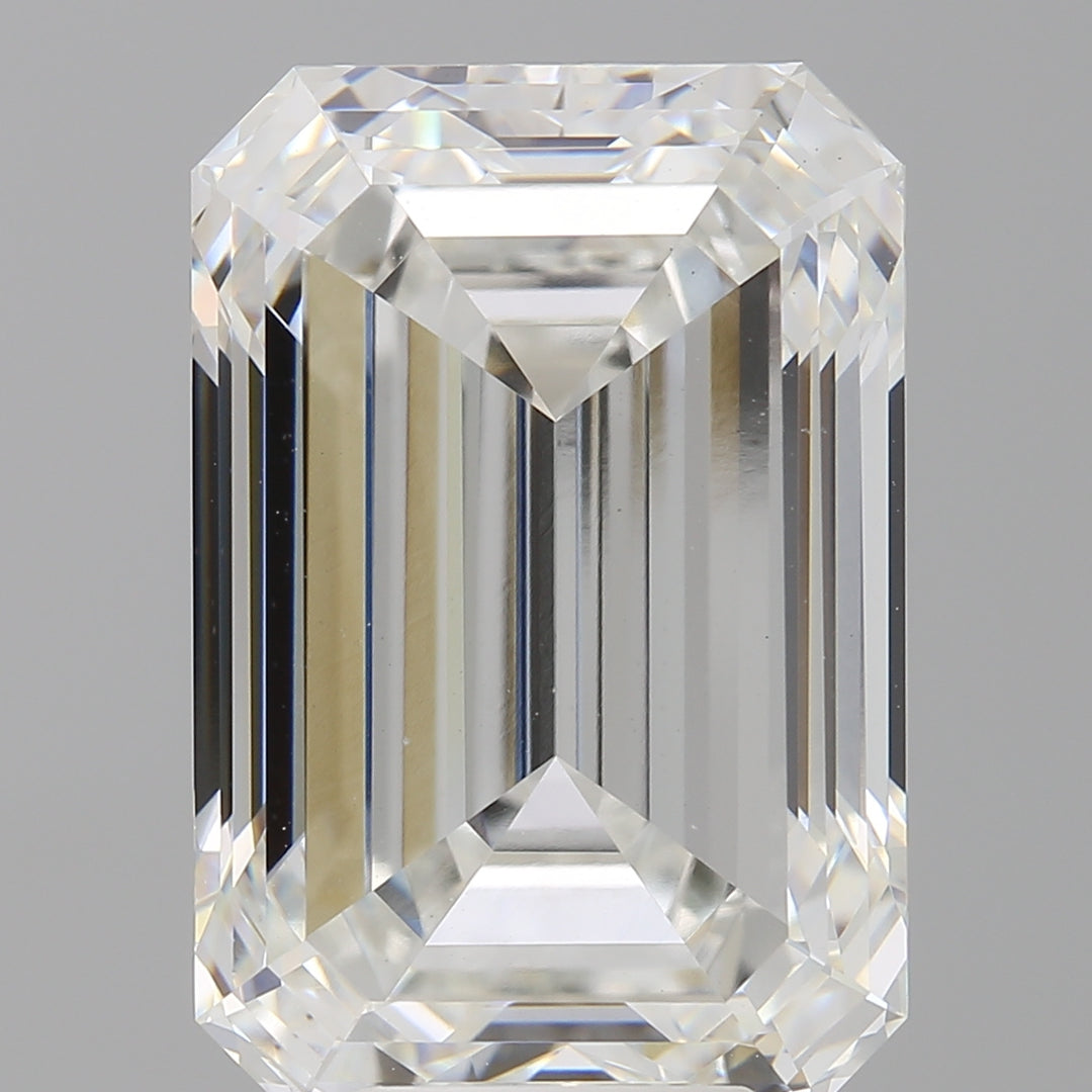 8.56 Carat Emerald Cut Lab Grown Diamond VS1F