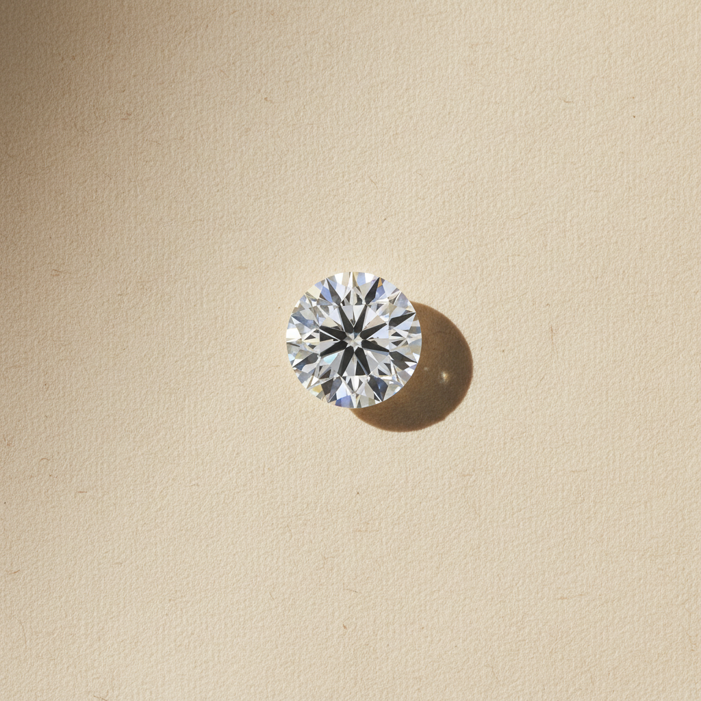 9.00 Carat Round Brilliant F VS1 Lab Grown Diamond Excellent Cut IGI Certified