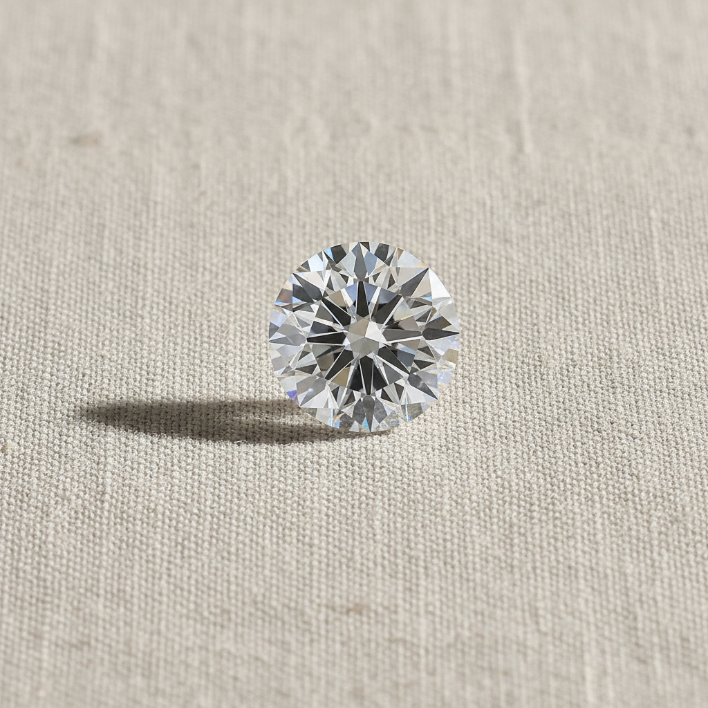 9.02 Carat Round Brilliant F VS1 Lab Grown Diamond Excellent Cut IGI Certified
