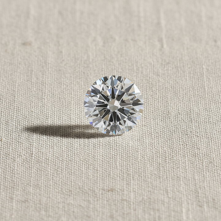 9.02 Carat Round Brilliant F VS1 Lab Grown Diamond Excellent Cut IGI Certified