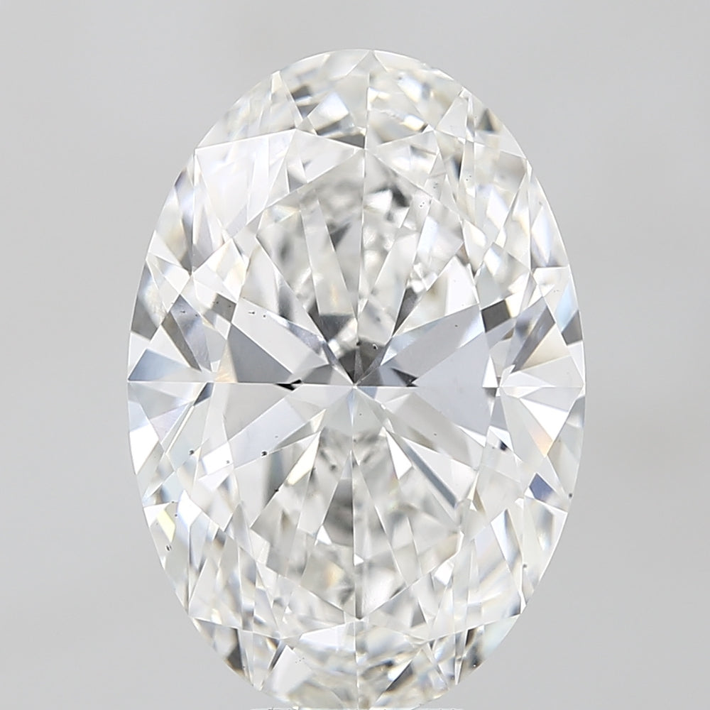 Diamante coltivato in laboratorio ovale da 9,01 carati VS2F