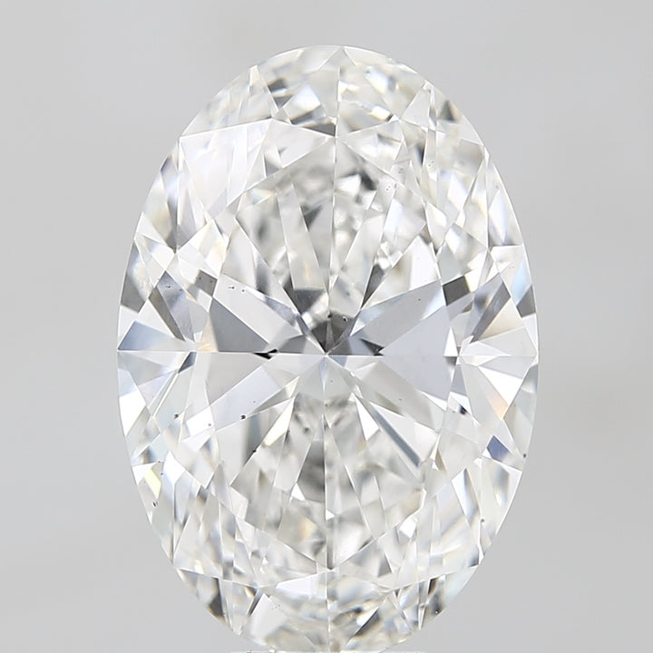 9,01 Karat ovaler, im Labor gezüchteter Diamant VS2F