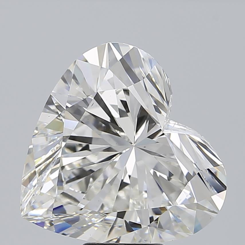 9,02 Karat herzförmiger, im Labor gezüchteter Diamant VS1F