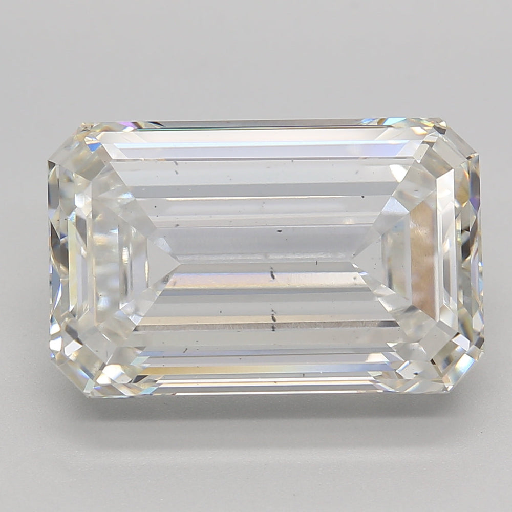 Diamant cultivé en laboratoire taille émeraude de 9,03 carats VS2 H