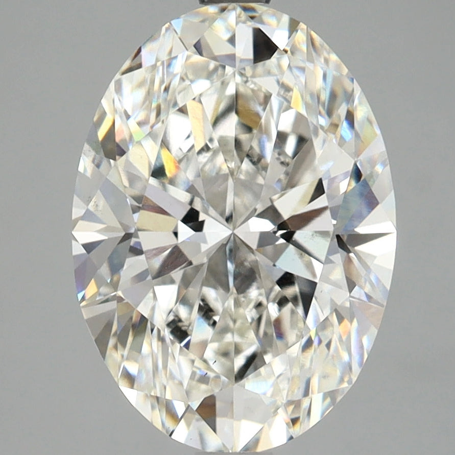 Diamante coltivato in laboratorio ovale da 9,03 carati VS2F
