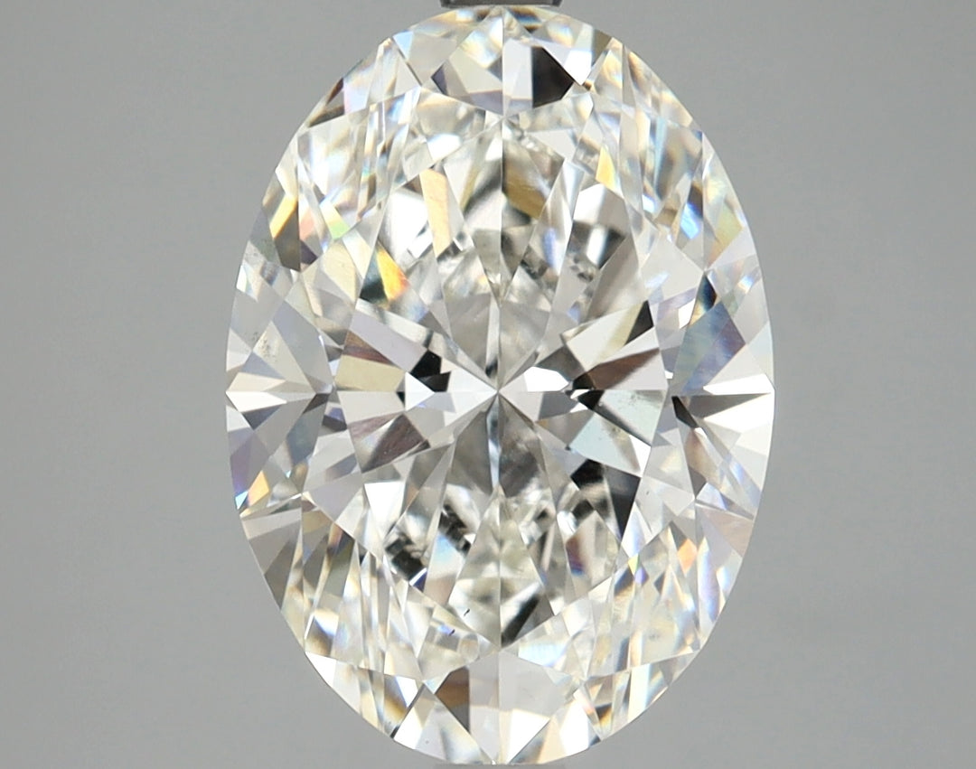 Diamant ovale cultivé en laboratoire de 9,03 carats VS2F