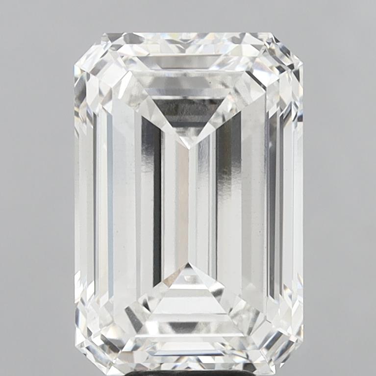 9,06 Karat Smaragd im Labor gezüchteter Diamant VS1F