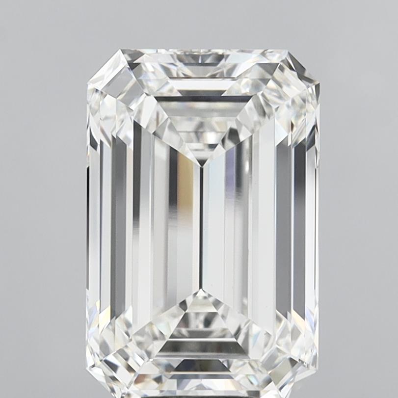 9.06 Carat Emerald Lab Grown Diamond VVS2F