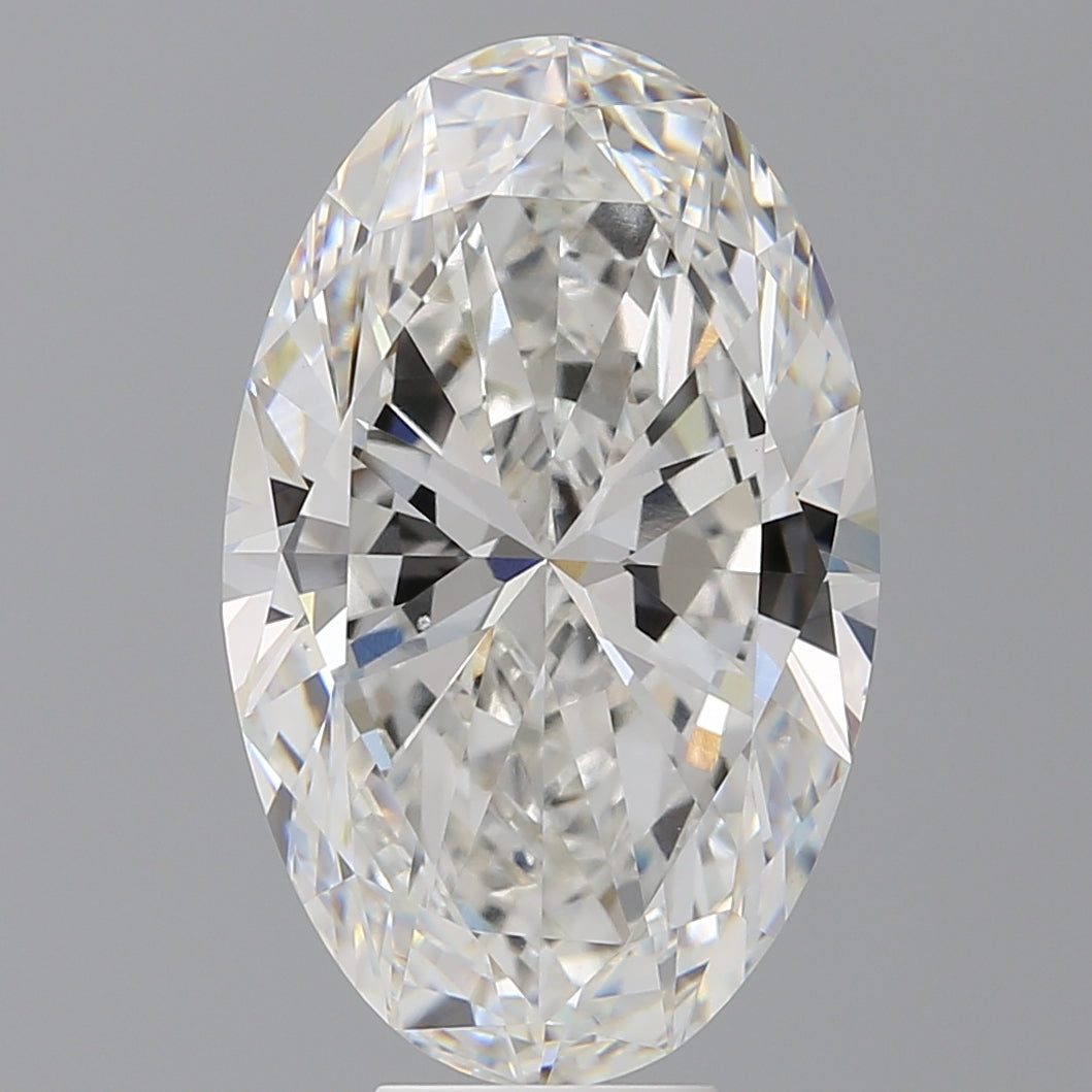 9.06 Carat Oval Lab Grown Diamond VS2F