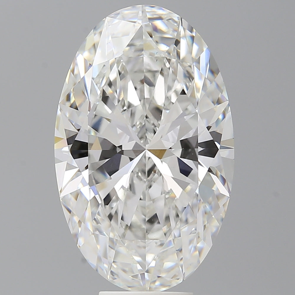 Diamante coltivato in laboratorio ovale da 9,08 carati VS1F