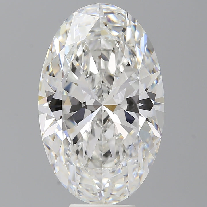 9,08 karaat ovale laboratorium-gegroeide diamant VS1F