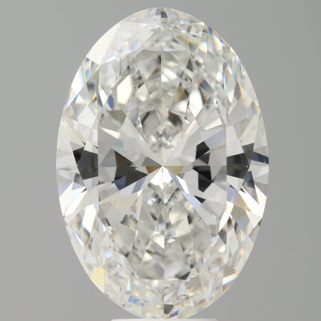 9.08 Carat Oval Lab Grown Diamond VS1F