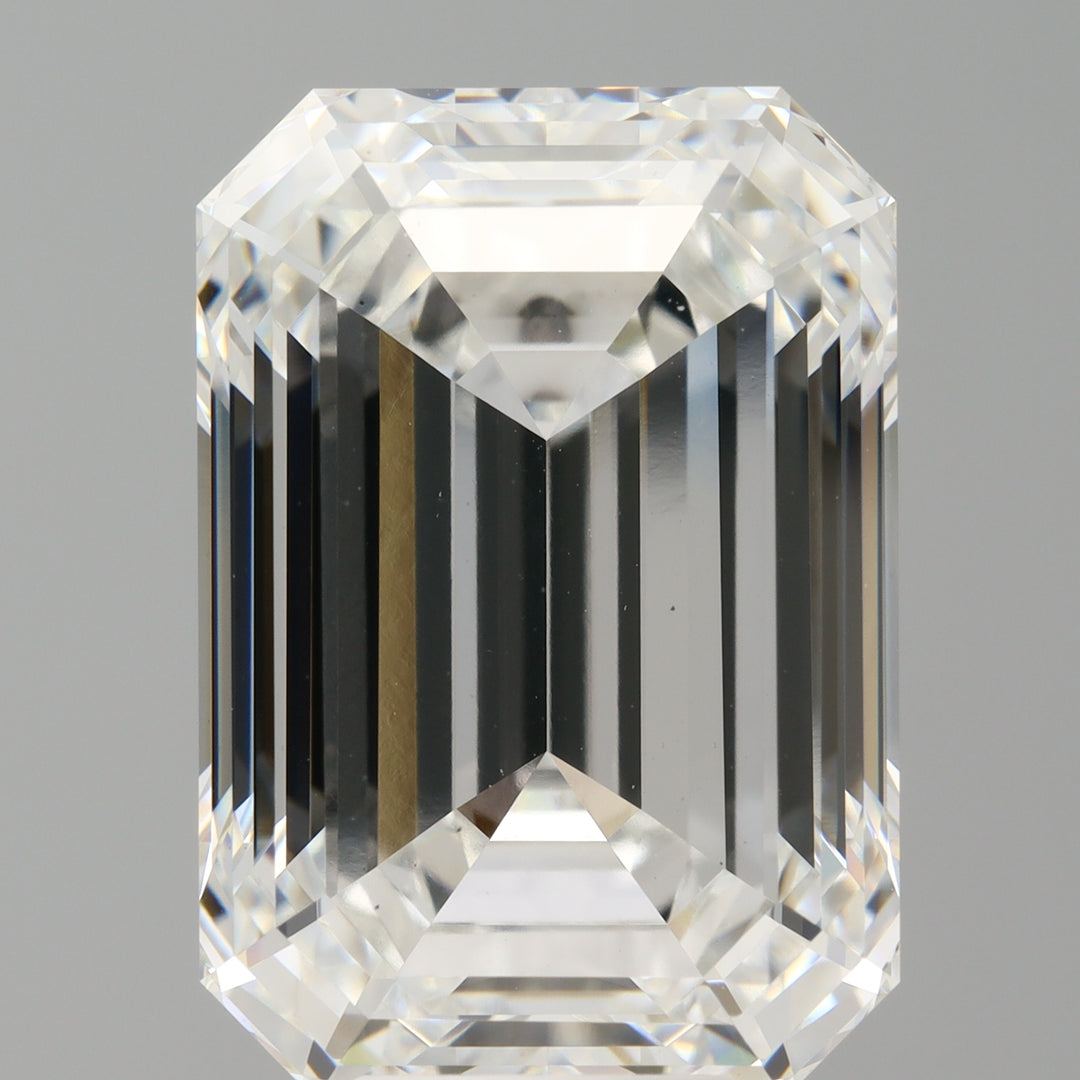 Diamant émeraude cultivé en laboratoire de 9,09 carats VS1F