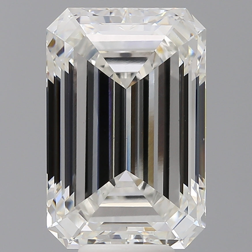 9,09 Karat Smaragd im Labor gezüchteter Diamant VS1F