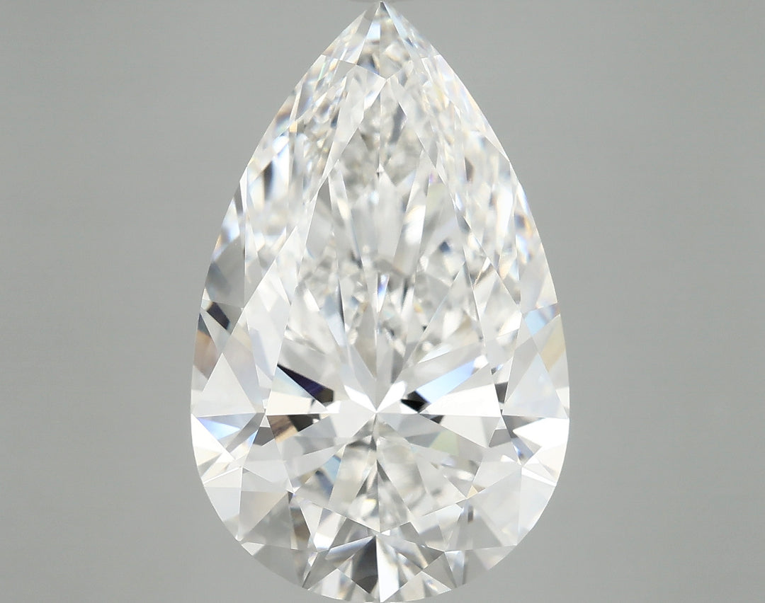 9.09 Carat Pear Lab Grown Diamond VVS2F