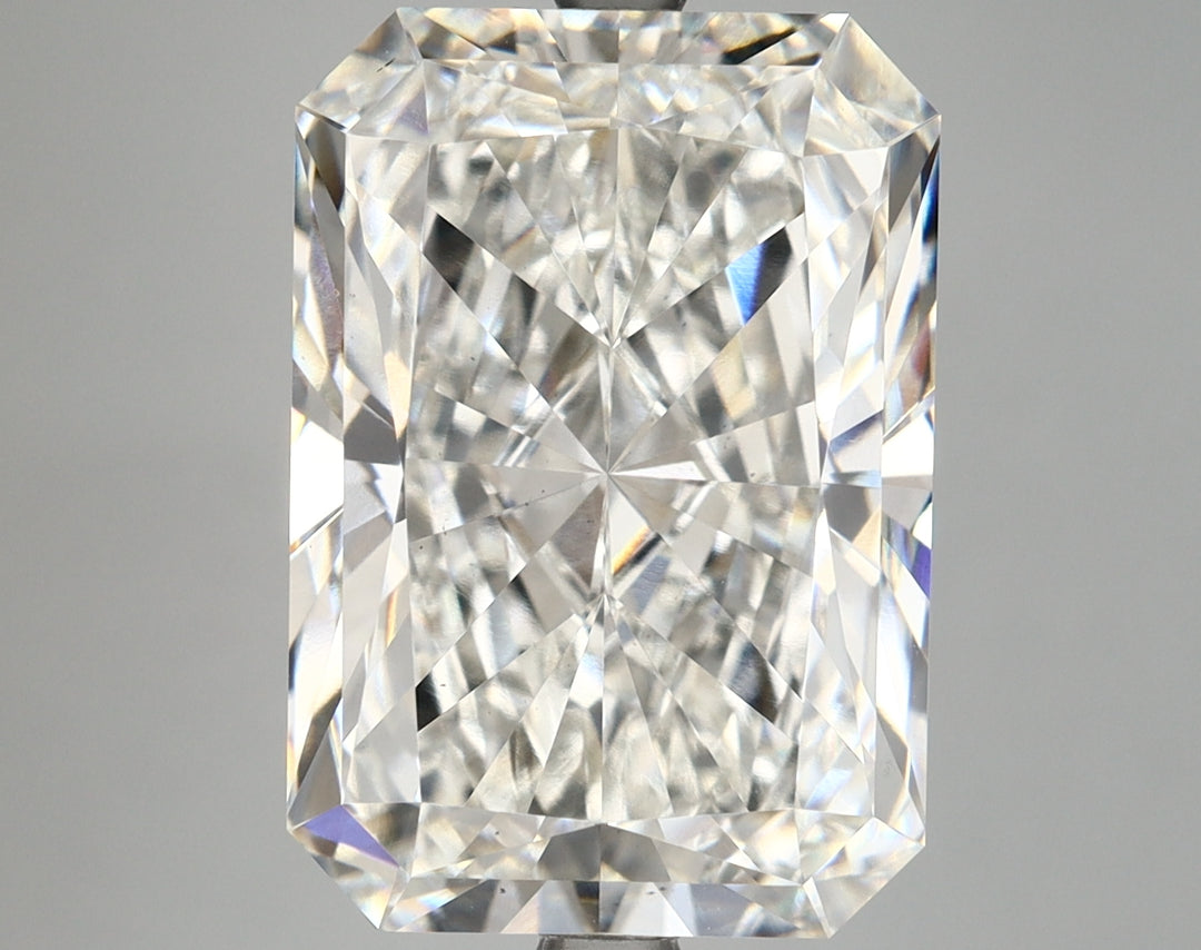 Diamant cultivé en laboratoire de 9,12 carats, taille radiante VS1F