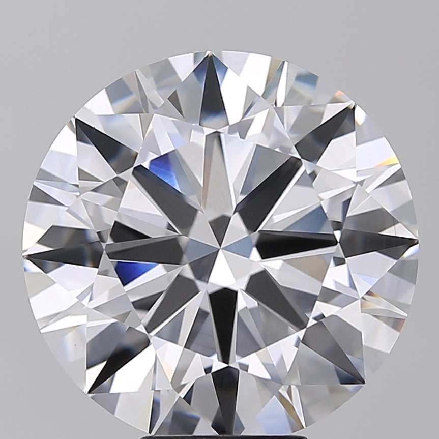 9.13 CT Round Lab-Grown Diamond, E Color, VS1 Clarity - IGI Certified