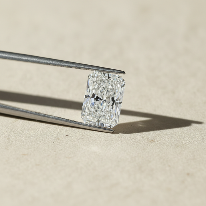 9.13 Carat Radiant Cut Lab Grown Diamond, VS1/F